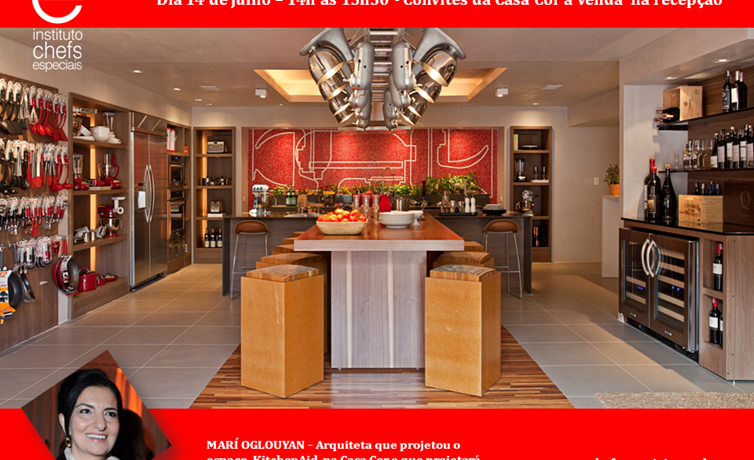 Evento com chefs Especiais na Casa Cor