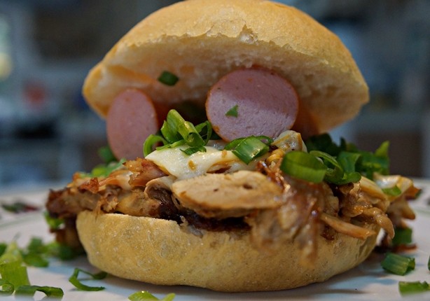 Sanduiche de pernil