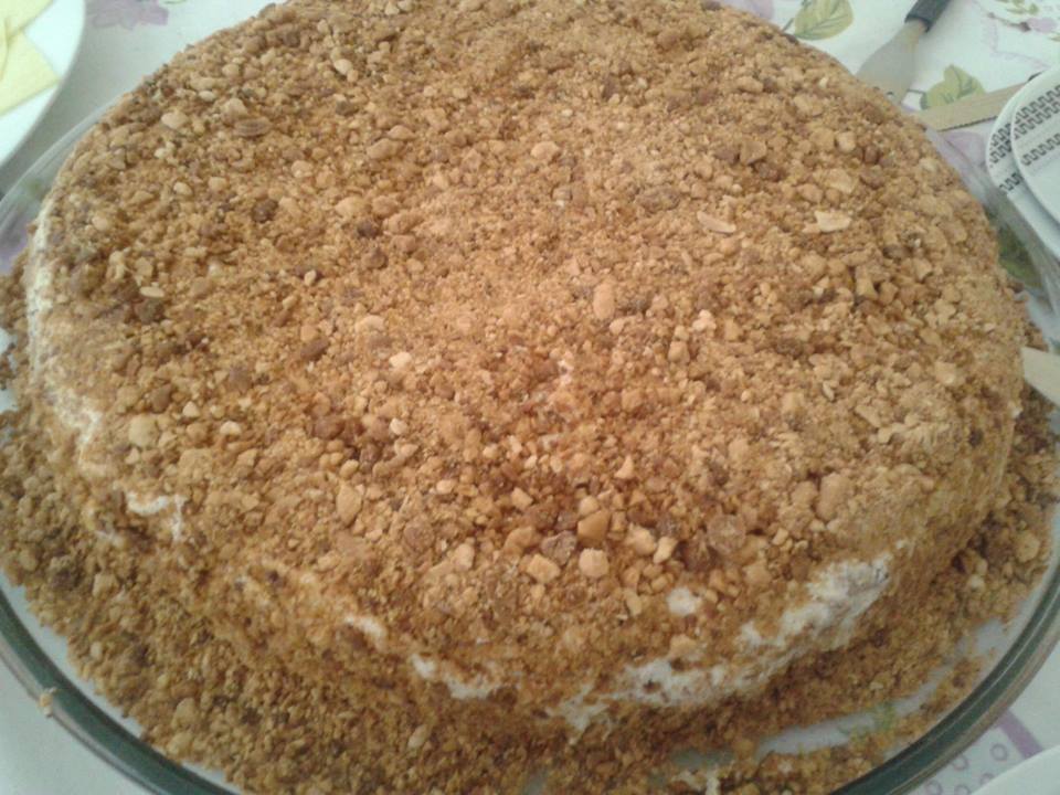 bolo de amendoim