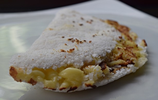 Tapioca com coco e coalho